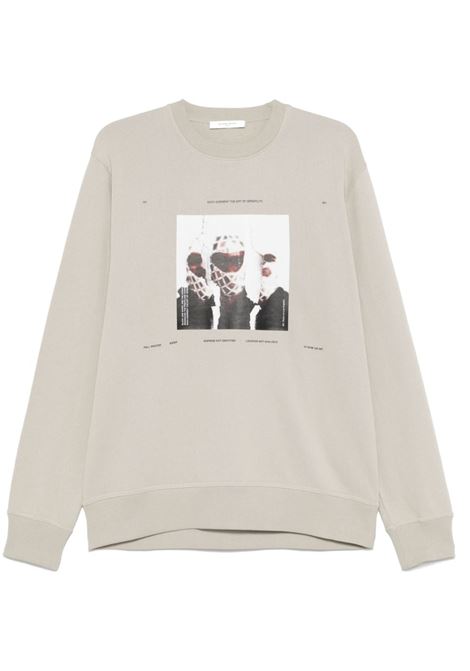 Grey Balaklava sweatshirt Ih nom uh nit  - men